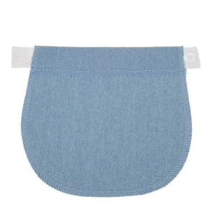 Ciążowy Powiększasz Paska, Przedłużka Do Spodni Błękitna Jeansowa