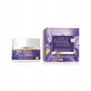 Eveline Gold & Retinol Krem odbudowujący 70+