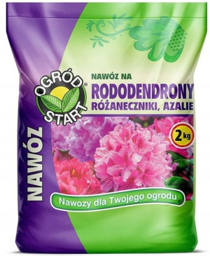 Ogród Start Nawóz Do Rododendron Azalia Rożanecznik 2kg