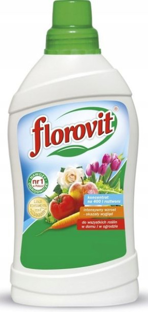 Florovit Nawóz Uniwersalny Kwiaty Warzywa Owoce 1l