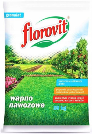 Florovit Wapno Nawozowe Granulowane Granulat 10kg