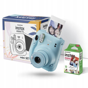 Aparat Natychmiastowy Fujifilm Instax Mini 11 Niebieski + Wkład 10X