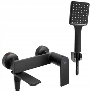 Bateria Wannowa Rea Storm Black Słuchawka Wąż