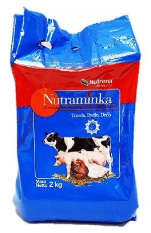 Nutraminka witaminy dla trzody, bydła, drobiu 5kg