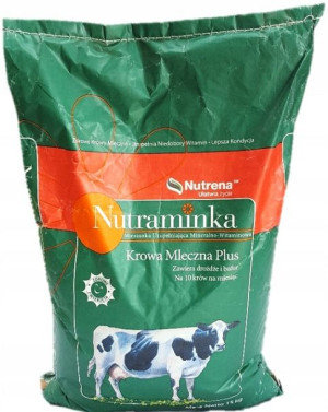 NUTRENA Witaminy bydło NUTRAMINKA KROWA MLECZNA PLUS 15kg