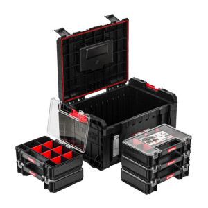 Zestaw skrzynka QBRICK PRO TOOLBOX + 5x organizer