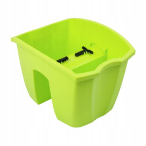 CROWN Donica Doniczka balkonowa DCRO240 Limonka