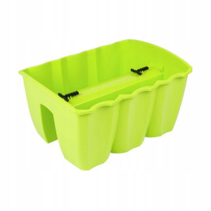 CROWN Donica Doniczka balkonowa DCRO400 Limonka