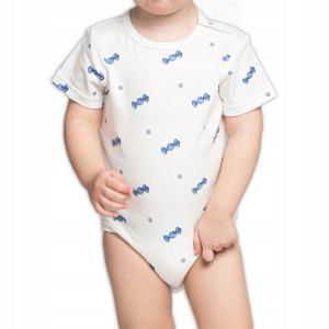 Body krótki rękaw kindaj bonbon blue candy 6-9m