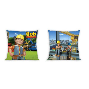 Poszewka Bob Budowniczy 005 40x40 Cm Dwustronna Baw. Mat