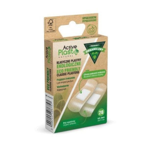 Active Plast Natural, plastry ekologiczne, 20 szt.
