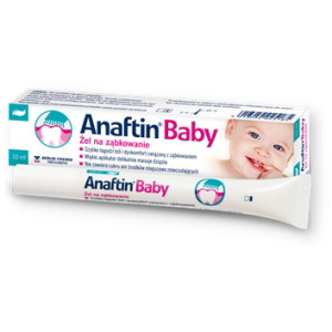 Anaftin Baby, żel na ząbkowanie, 10 ml
