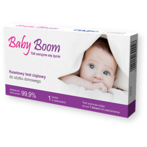 Baby Boom, test ciążowy kasetowy, 1 szt.