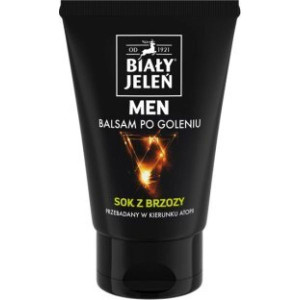 Biały Jeleń Men, balsam po goleniu, sok z brzozy, 75 ml