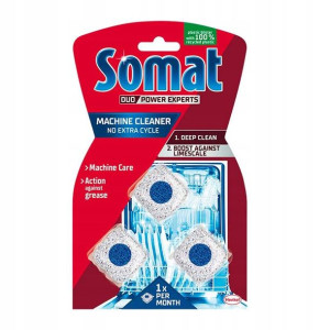 Somat czyścik zmywarki tabletki 3 szt 60g