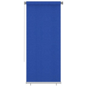 Roleta zewnętrzna, 100x230 cm, niebieska, HDPE