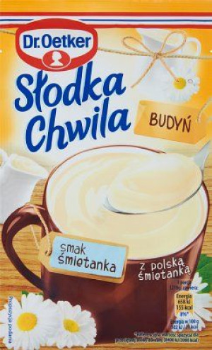 Pakiet 24szt Dr.Oetker Słodka Chwila budyń śmietankowy 43g