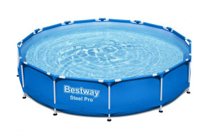 Basen Stelażowy ogrodowy 366x76 Steel Pro Bestway