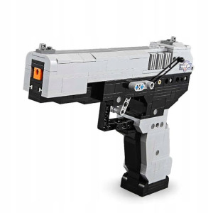 Klocki konstrukcyjne technic pistolet który strzel kompatybilne z LEGO