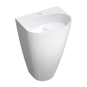 OMNIRES SIENA MARBLE+ umywalka wolnostojąca 55x43x85cm konglomerat biała