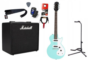 Gitara Elektryczna + Wzmacniacz 25w Kabel Zestaw