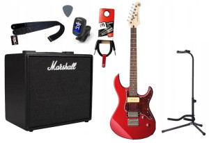Gitara Elektryczna + Wzmacniacz 25w Kabel Zestaw