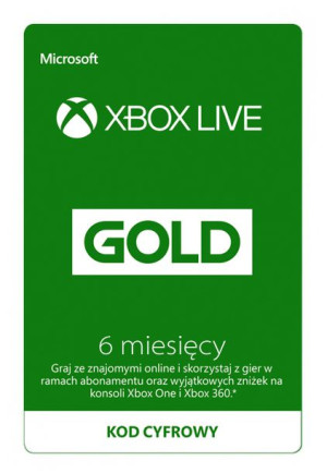 Microsoft GOLD Live na 6 miesięcy