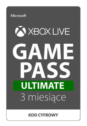 Microsoft Xbox Game Pass Ultimate 3 miesiące