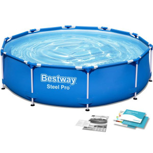 Basen Ogrodowy Stelażowy 305 X 76 Cm Bestway 56677