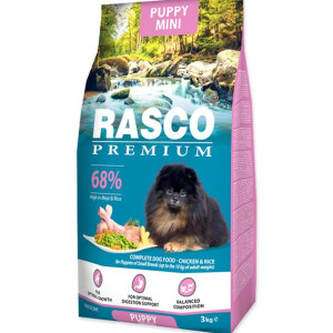 Rasco Premium Puppy Mini Chicken 3kg
