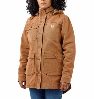 Płaszcz Carhartt Weathered Duck BROWN