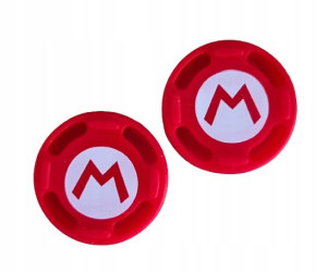 Gumki Nakładki Analog Nintendo Switch Mario 2 Szt.