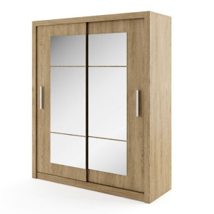 Szafa przesuwna IDEA ID-02 dąb shetland