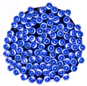 Lampki Choinkowe Mocne 100 Led Niebieskie