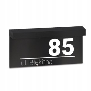 TABLICA Dibond LED PODŚWIETLANA Numer DOMU Wzoru