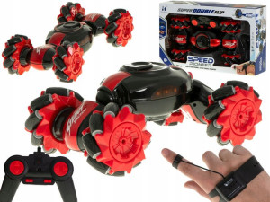 Samochód zdalnie sterowany RC pilot 360 czerwony
