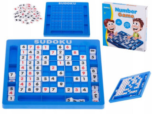Gra logiczna umysłowa sudoku liczbowa łamigłówka