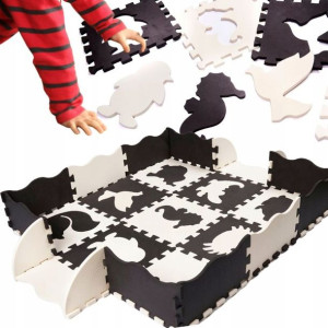 Puzzle piankowe mata dla dzieci duże dywan kojec