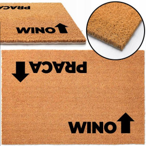WYCIERACZKA pod DRZWI 40x60 PRACA / WINO MiX Wzory