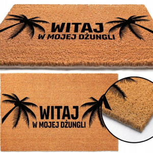 Wycieraczka Pod Drzwi 40x60 Witaj W Dżungli Wzory