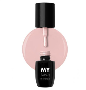 MyLaq Baza Hybrydowa Kryjąca My Ccover Base Natural Rose