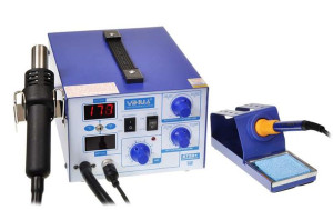 Stacja lutownicza HotAir + Kolbowa Yihua 872D+ 700W 100-480 °C Mocna