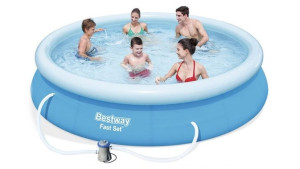 Basen ogrodowy rozporowy BESTWAY 305x76 z Pompą +