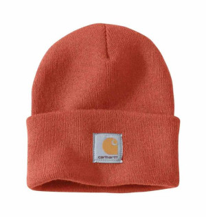 Czapka Carhartt Acrylic Watch Hat Beanie Des Orange