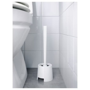 Szczotka Do Wc Wolnostojąca Bolmen Ikea Biała