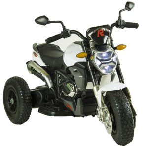 MOTOR Dla Dzieci na akumulator Pompowane koła Skóra