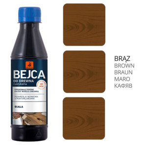Bejca Do Drewna Rustykalna Spirytusowa BRĄZ 200ml Dragon