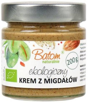 Krem z prażonych migdałów Ekologiczny Bio 200 g - Batom