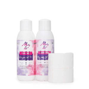 Flowing Set zestaw płynów cleaner + remover  500 ml