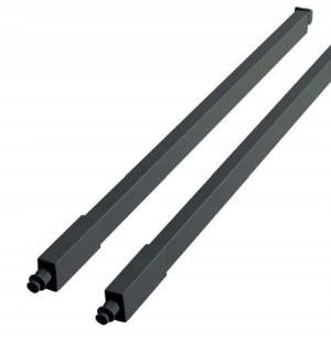 Reling Prostokątny Górny Modern Box Gtv L550 Ant Pb-d-relkw550-60